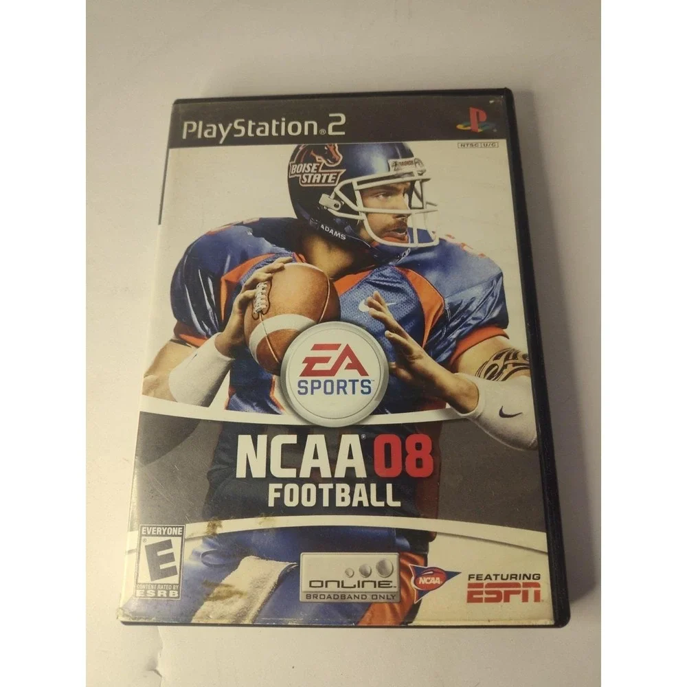 NCAA Football 08 (Playstation 2) EA sports  game w case